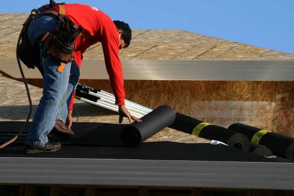 professional roofer showing how to do diy roof repair 